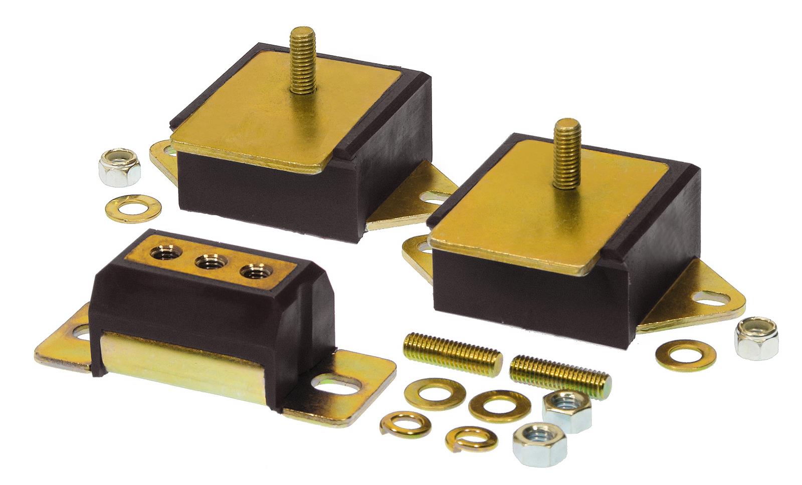 Prothane Jeep Motor & Trans Mount Kit - Black