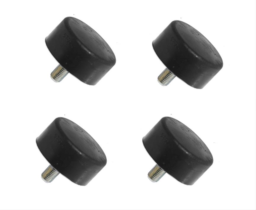 Prothane Toyota Tacoma Front Bump Stops - Black