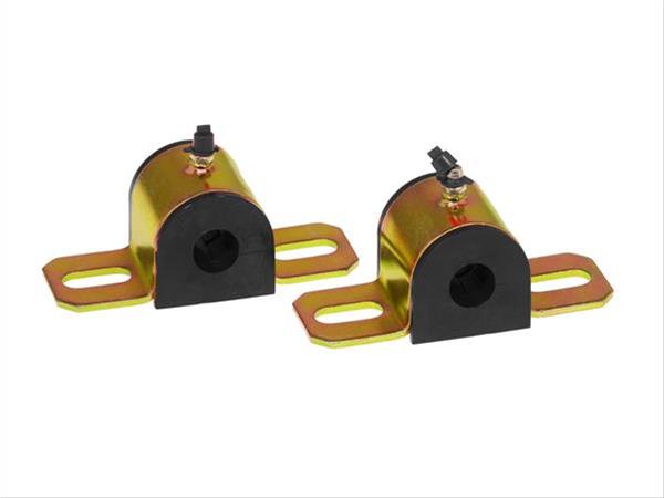 Prothane Universal Greasable Sway Bar Bushings - 26MM - Type B Bracket - Black