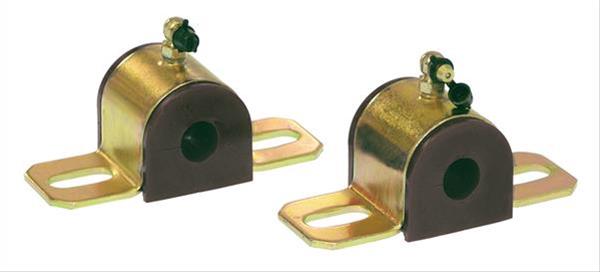 Prothane Universal 90 Deg Greasable Sway Bar Bushings - 5/8in - Type B Bracket - Black