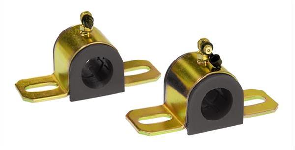 Prothane Universal 90 Deg Greasable Sway Bar Bushings - 26MM - Type B Bracket - Black