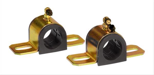 Prothane Universal 90 Deg Greasable Sway Bar Bushings - 30MM - Type B Bracket - Black