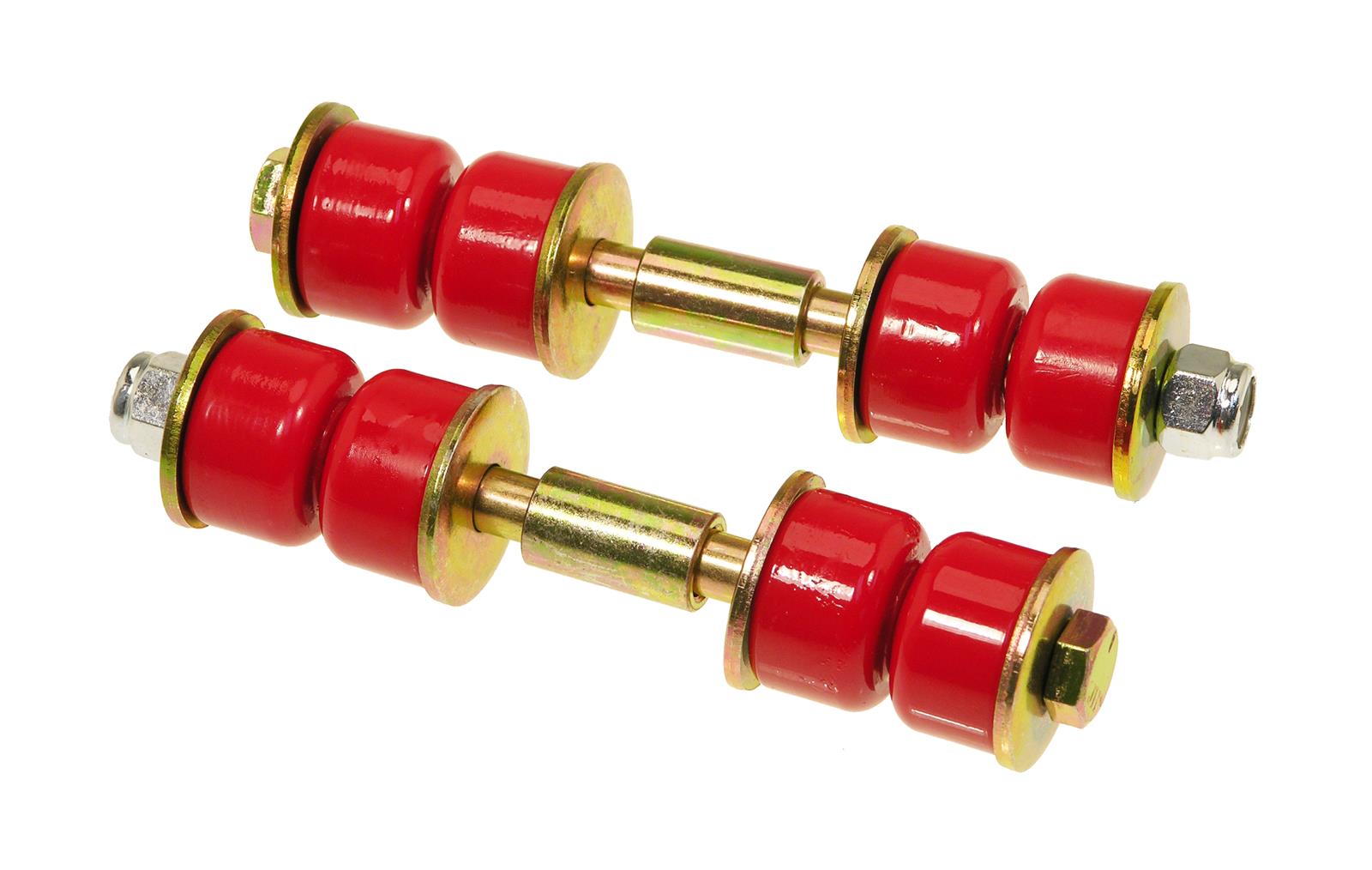 Prothane Universal End Link Set - 2 5/8in Mounting Length - Red thumbnail 2