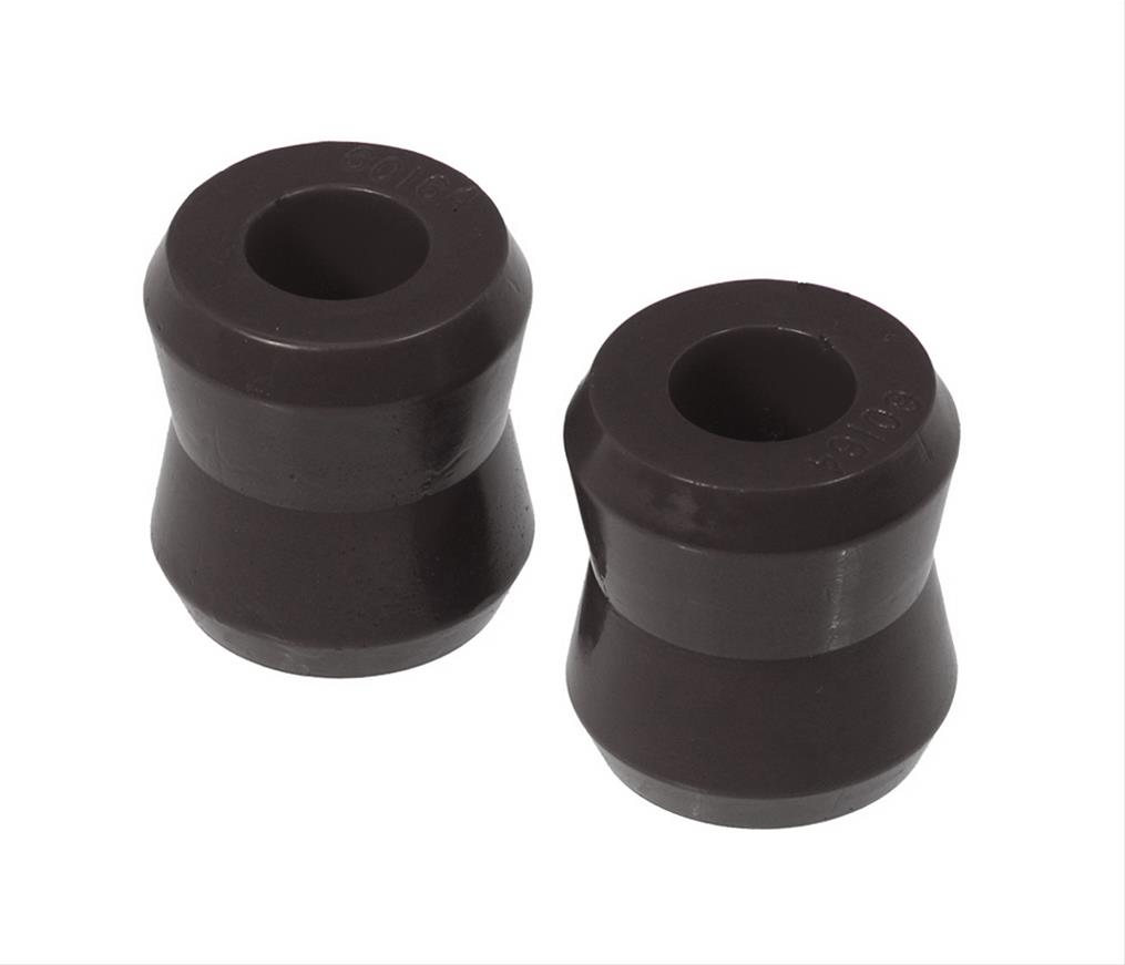 Prothane Universal Shock Bushings - Large Hourglass - 11/16 ID - Black