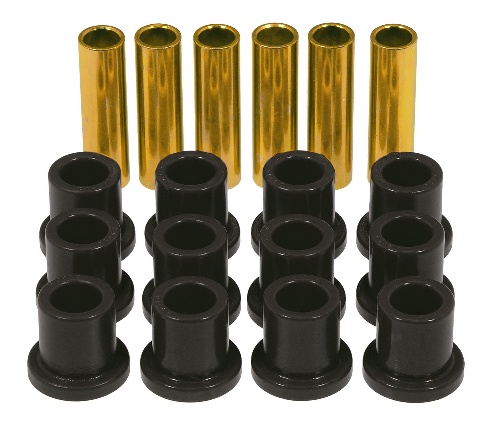 Prothane 57-72 Ford F100/F150 Rear Spring & Shackle Bushings - Black