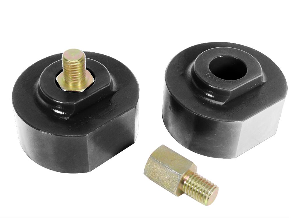 Prothane 99-09 Ford F250/350 2wd Front Coil Spring 2in Lift Spacer - Black