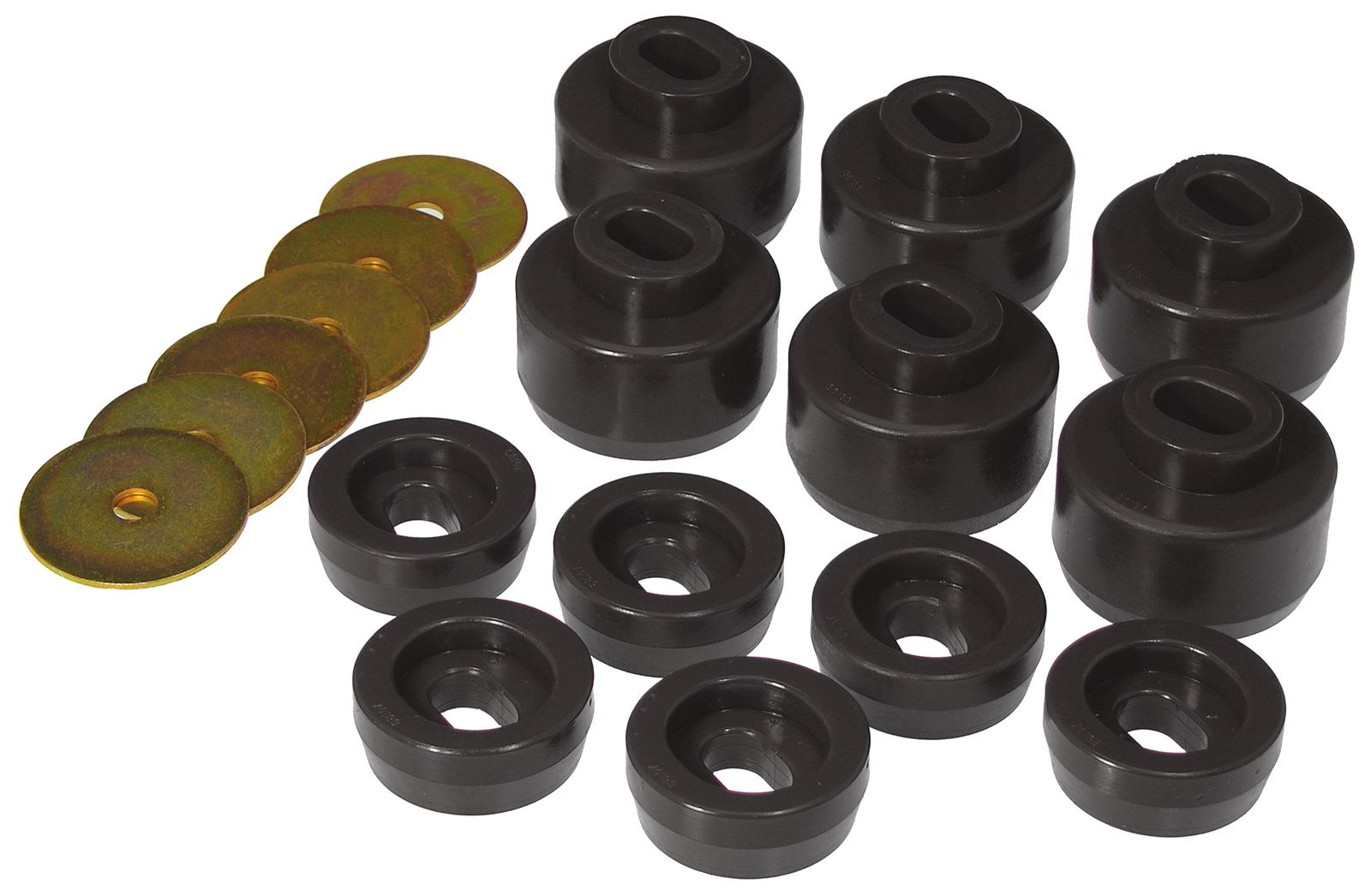 Prothane Motion Control 7-147-BL Prothane Body Mount Bushings | Summit ...