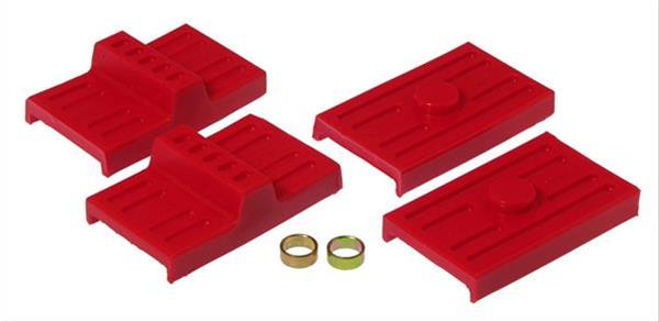 Prothane 70-81 GM Upper/Lower Spring Pad (Multi) - Red