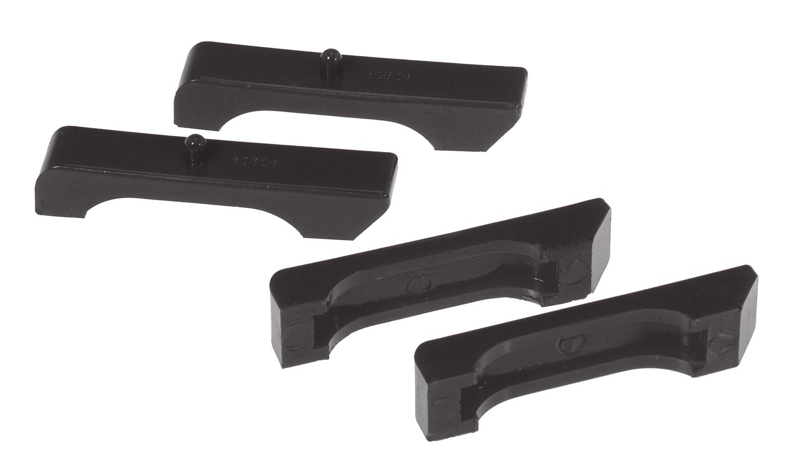 Prothane 68-87 GM Small Block Radiator Isolators - Black