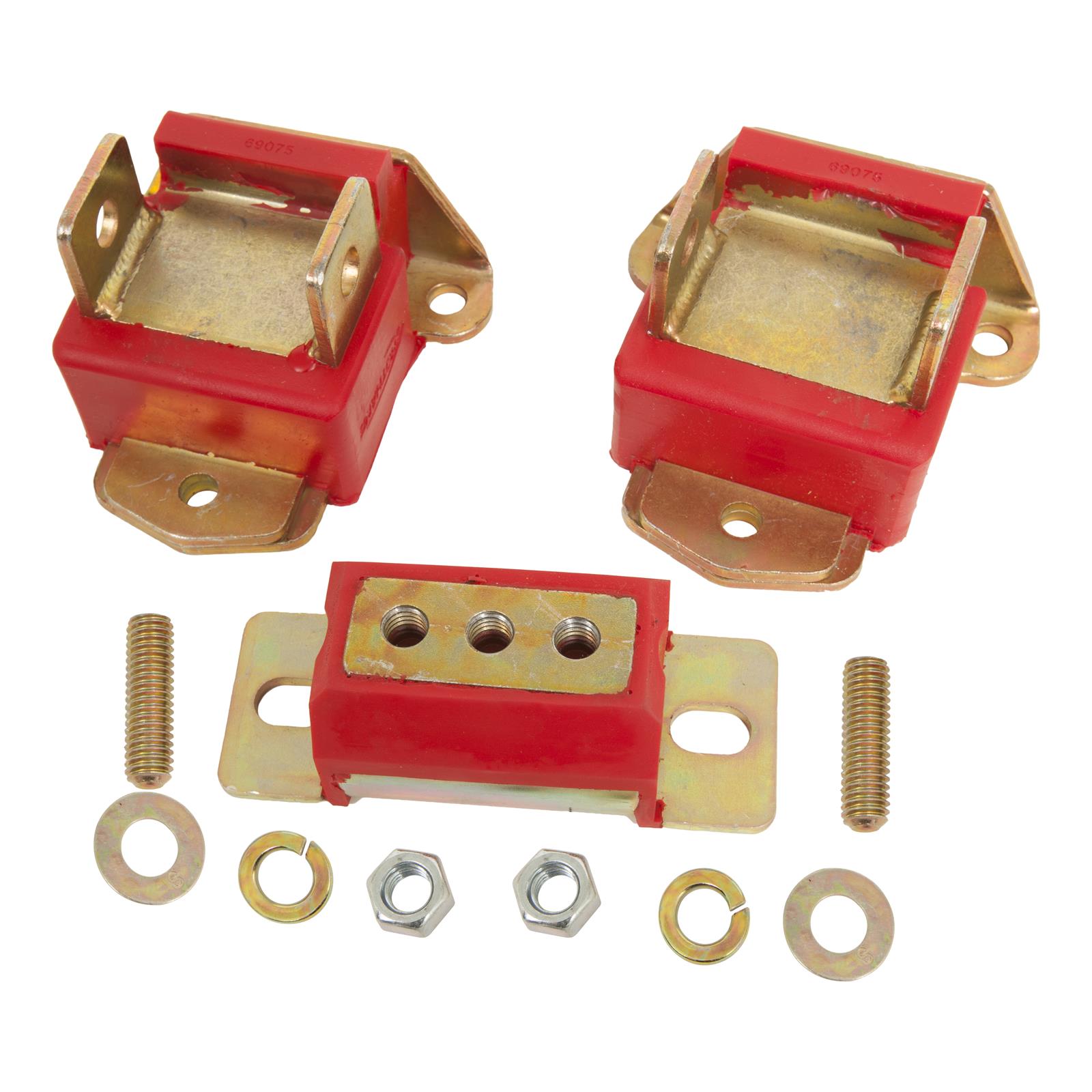 Prothane GM Motor & Trans Mount Kit - Red