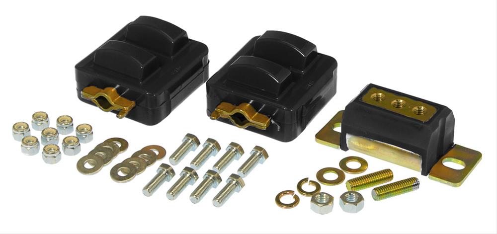 Prothane GM Motor & Trans Mount Kit - Black