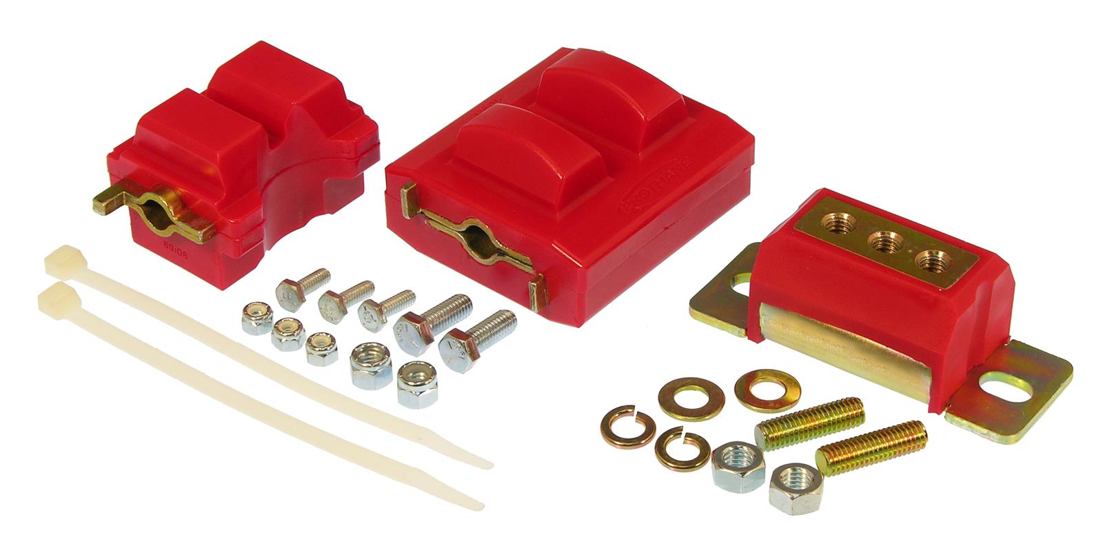 Prothane GM Motor & Trans Mount Kit - Red