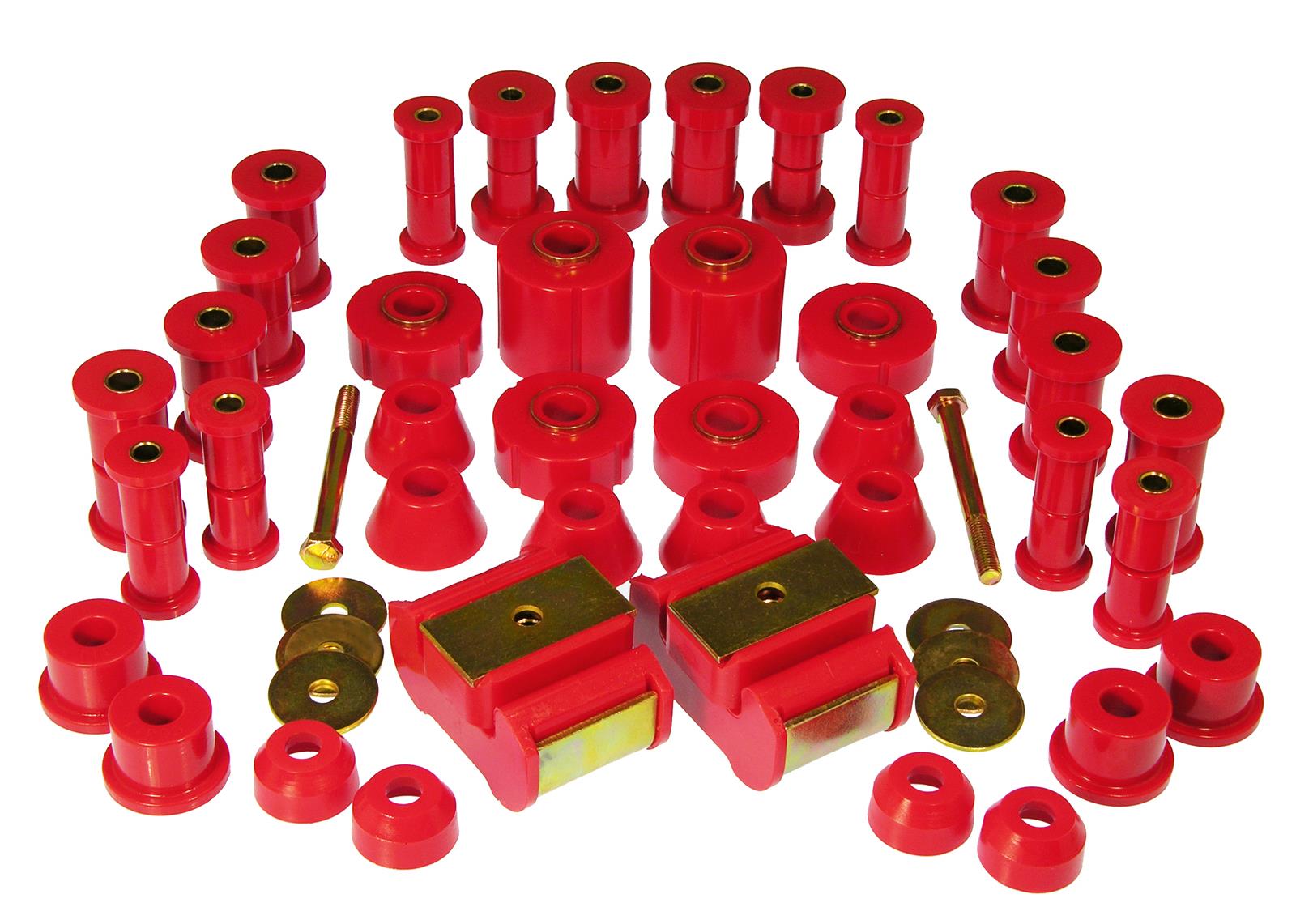 Prothane 73-80 Chevy Truck 4wd Total Kit - Red