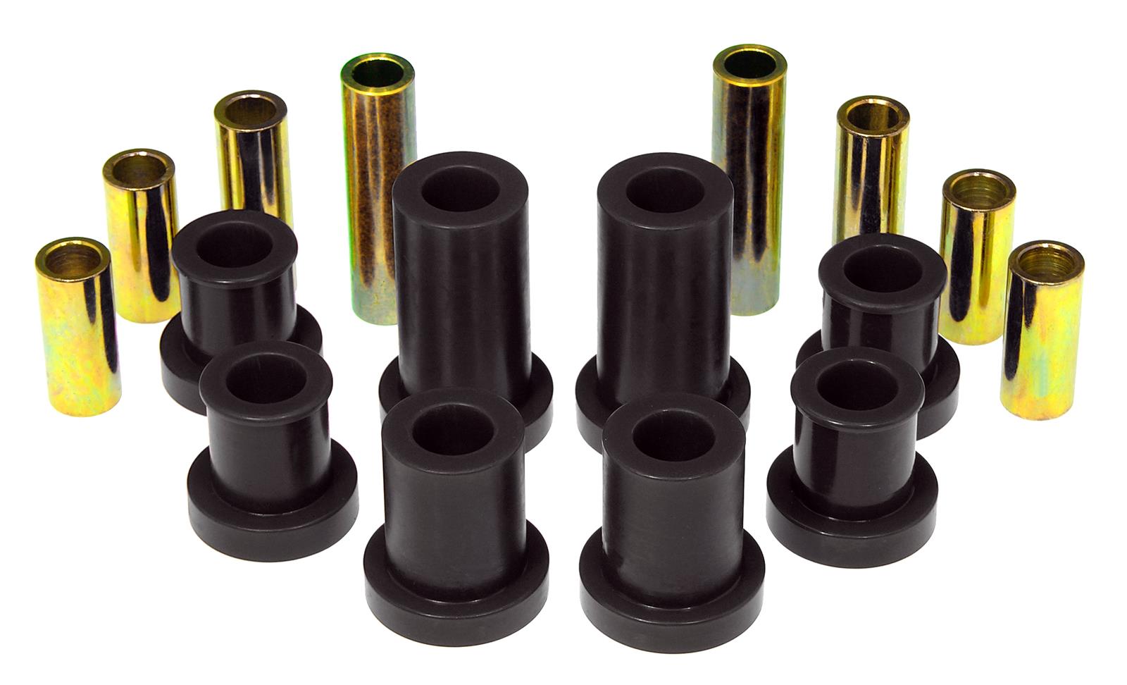Prothane 07-14 Chevy Silverado 2/4wd Upper/Lower Front Control Arm Bushings - Black