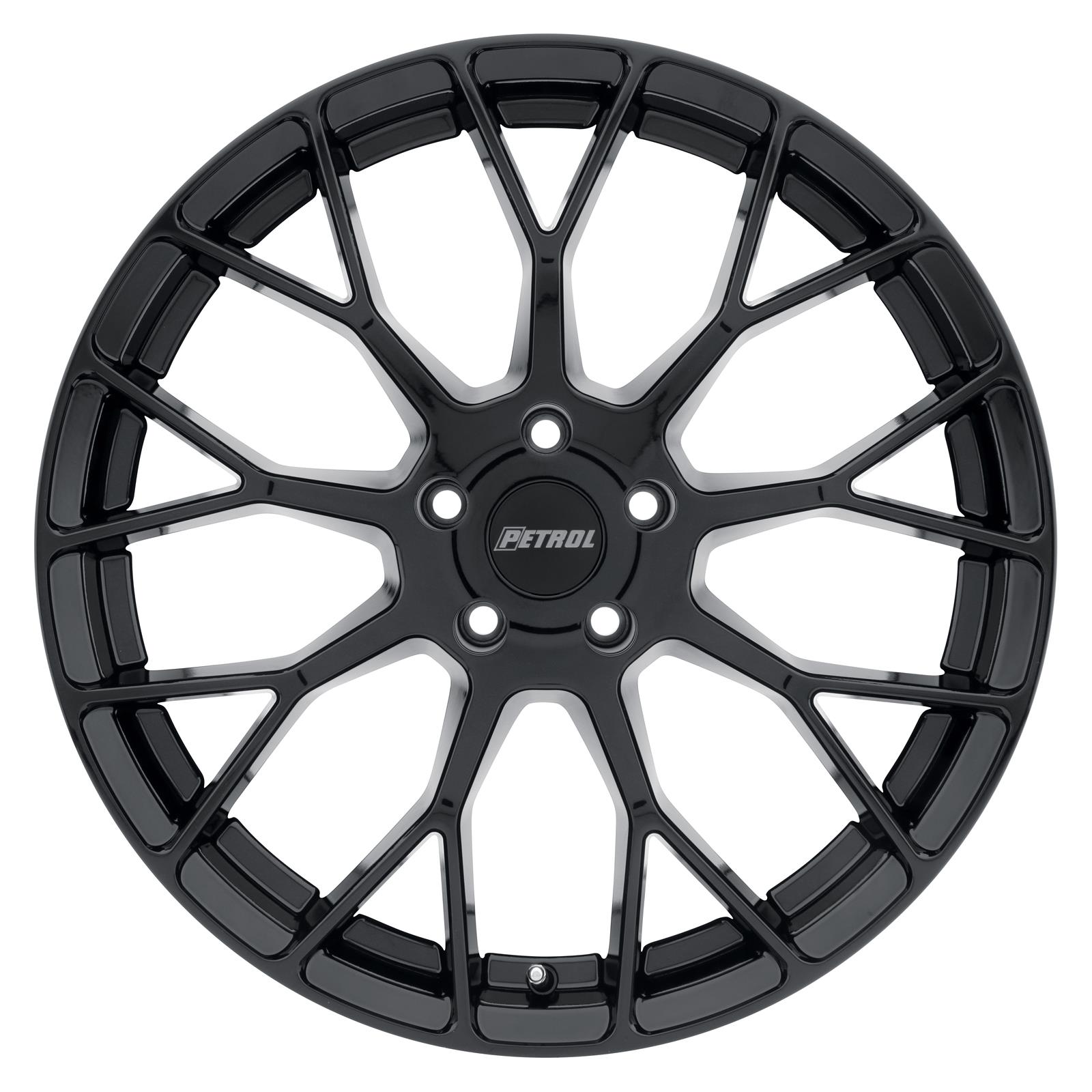Petrol Wheel 1880P2B405112B72 Petrol Wheel P2B Gloss Black Wheels