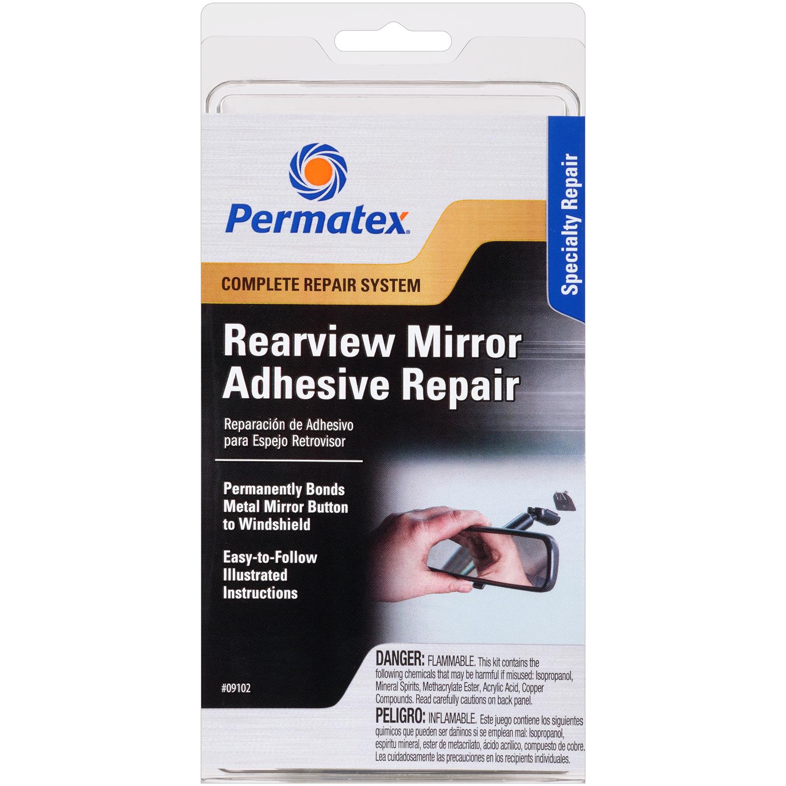 Permatex 09102 permatex rear view mirror adhesive kits summit racing
