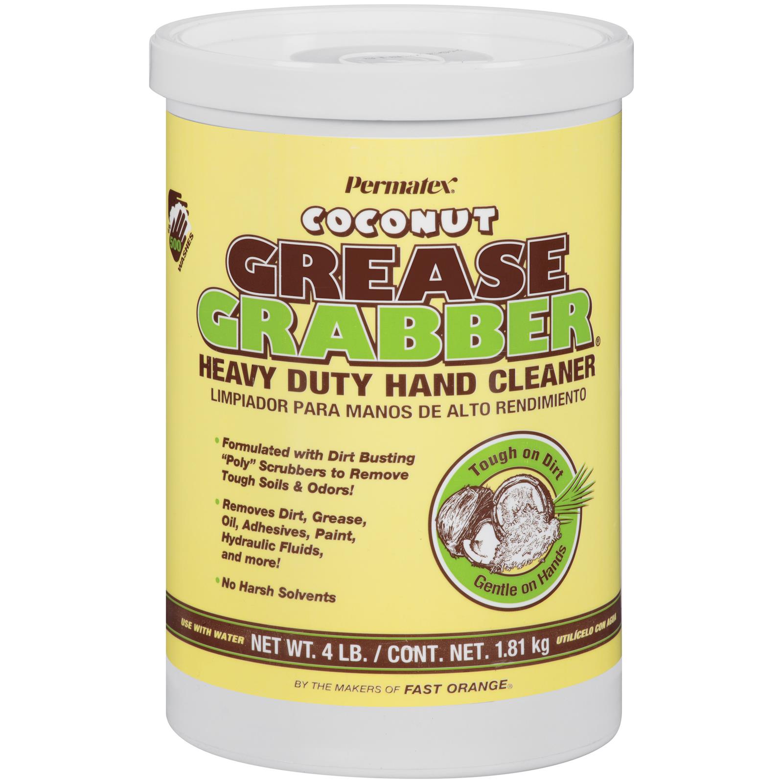 Permatex 14106 Permatex Grease Grabber Coconut Hand Cleaner Summit Racing