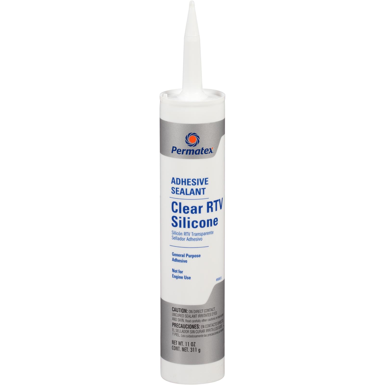 Permatex 80855 Permatex Clear RTV Silicone Summit Racing