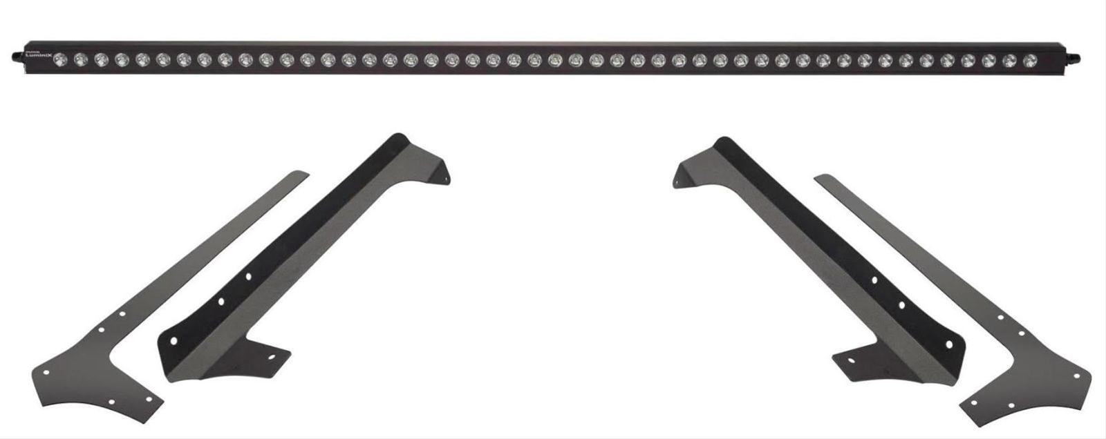 Putco 07-18 Jeep Wrangler JK - 50in Luminix Light Bar w/ Roof Bracket Luminix Jeep LED Kits thumbnail 2
