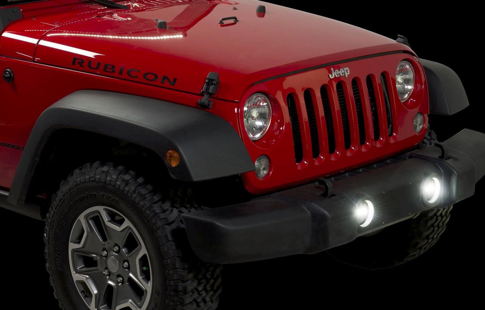 Putco 07-09 Jeep Wrangler JK - Luminix High Power LED Fog Lamps (w/ H10 Harness) - 1 Pair - 2400LM thumbnail 2