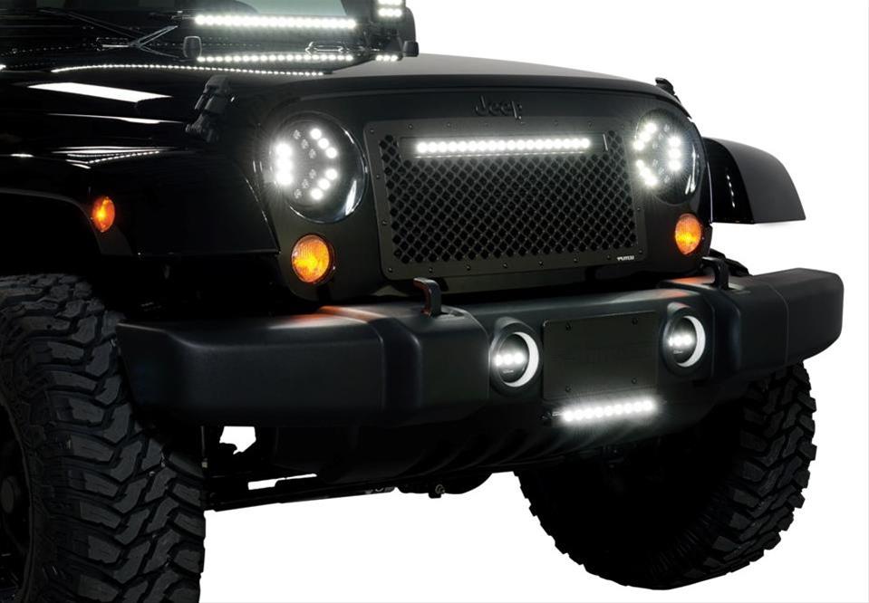 Putco 97-06 Jeep Wrangler TJ - Luminix High Power LED HeadLights - 1 (Pair) - 12000LM thumbnail 5