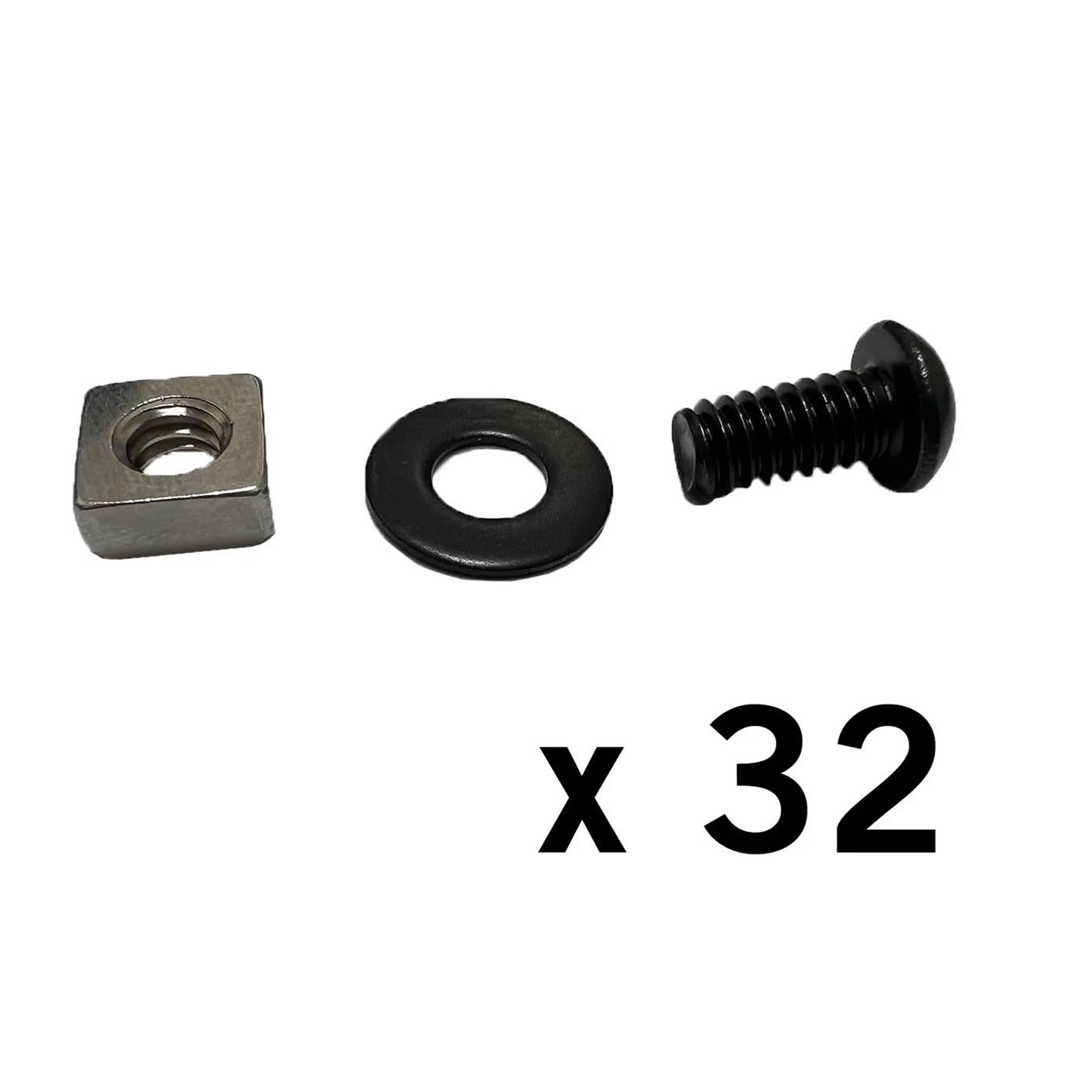 Putco Bed Rail Components 187TEC Venture TEC Rack Accessories, Tec Hardware - 32 Allen head screws, washers, and square nuts thumbnail 4