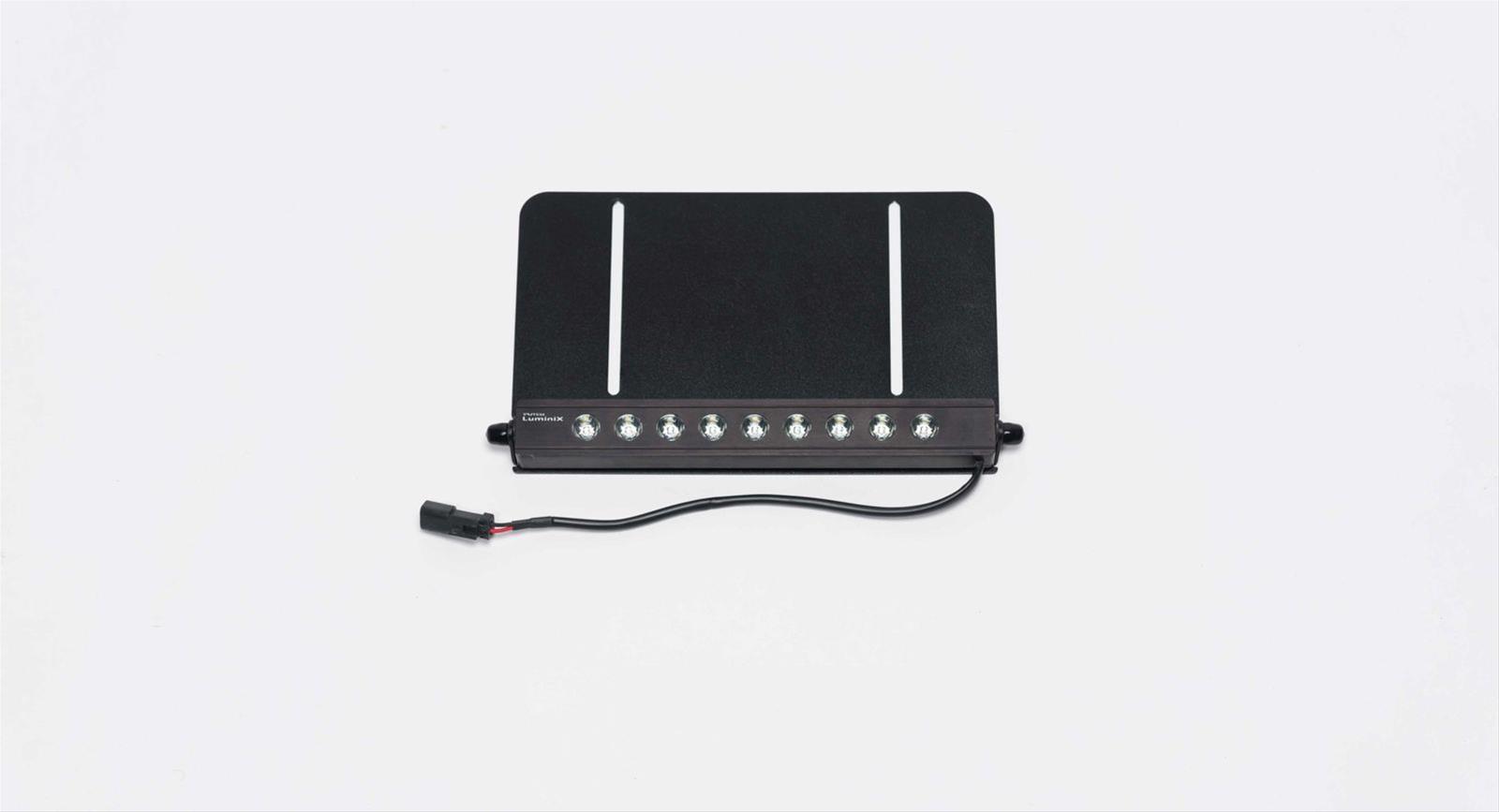 Putco 07-18 Jeep Wrangler - License Plate Frame w/ 10in Luminix Light Bar 3600LM thumbnail 2