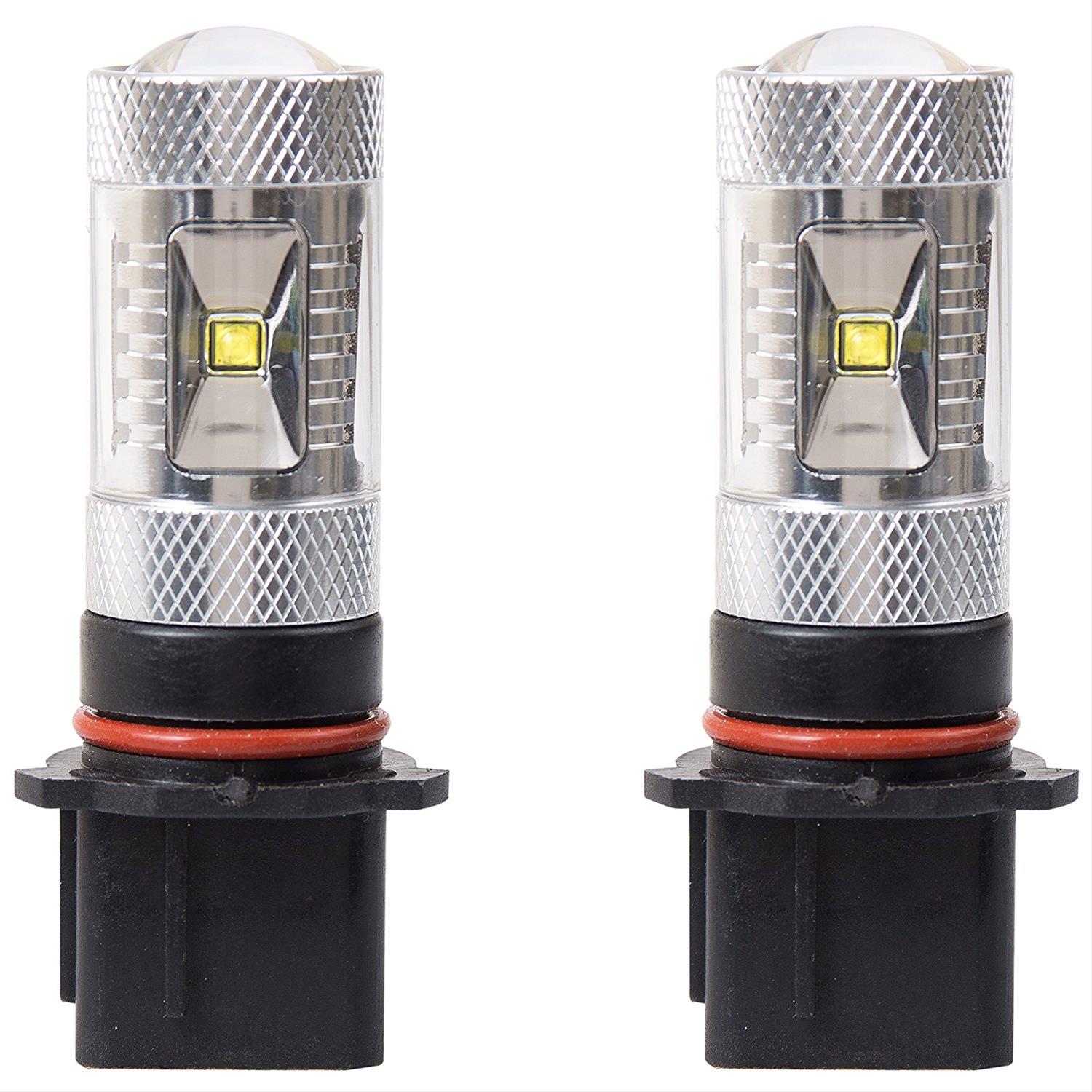 Putco Optic 360 - High Power LED Fog Lamp Bulbs - PSX26 / H17 / 5201 thumbnail 2