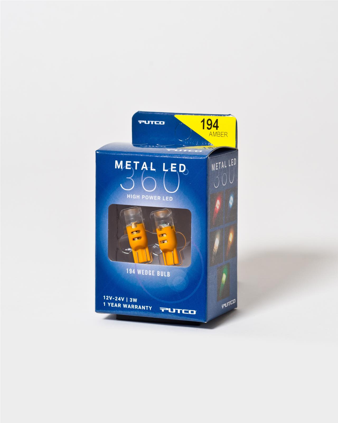Putco 194 - Amber Metal 360 LED thumbnail 3