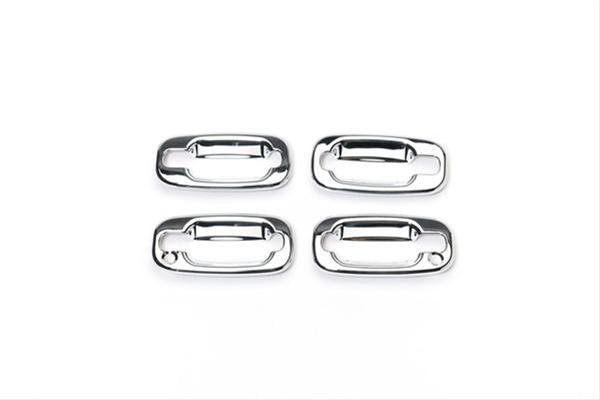 Putco 02-06 Cadillac Escalade/EXT/ESV/Platinum 4DR Outer Ring (w/ Pass. Keyhole) Door Handle Covers