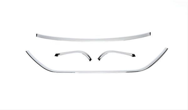Putco 11-13 Hyundai Avante MD (Radiator Style) Chrome Trim Grille Covers
