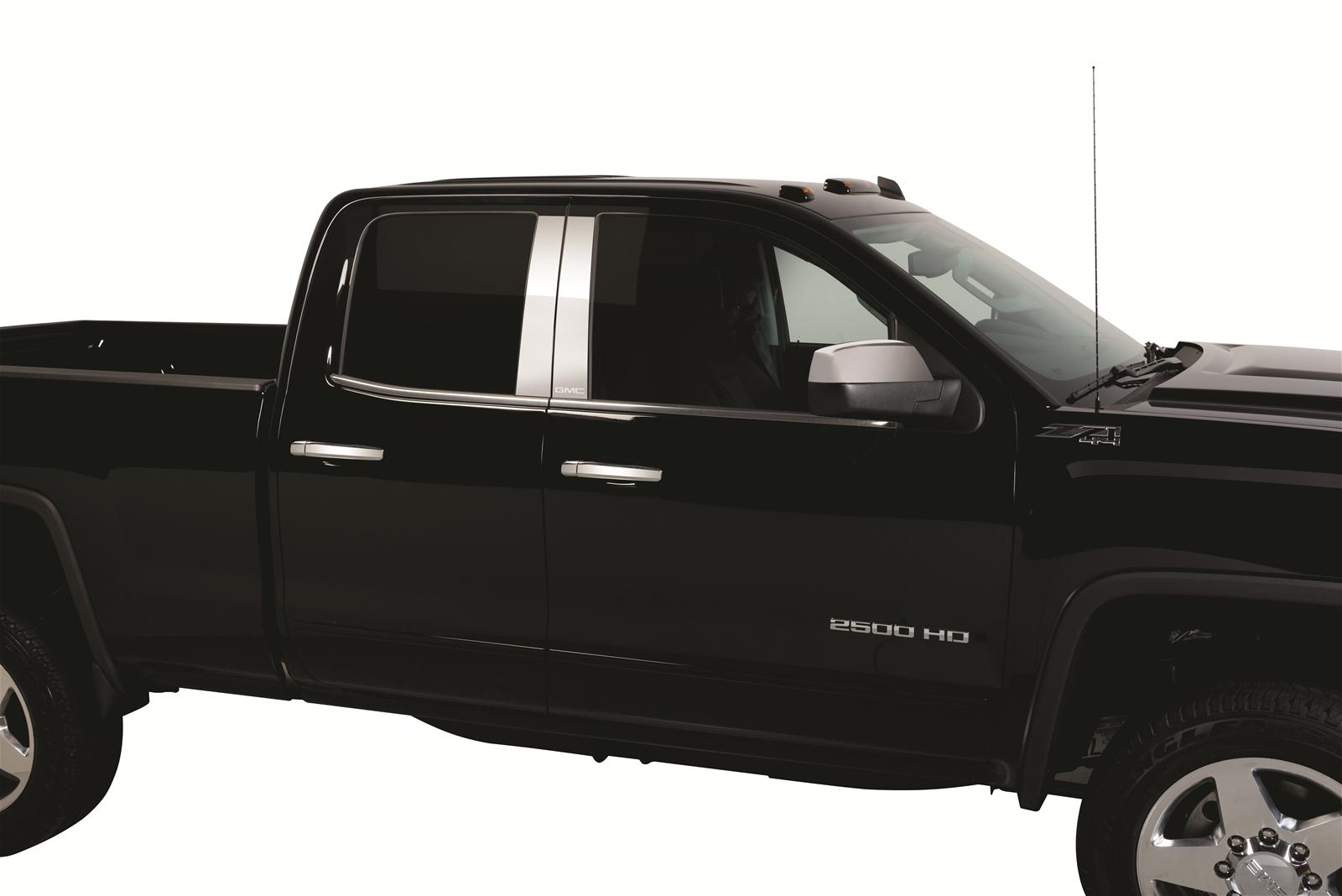 Putco 14-18 GMC Sierra LD - Fits Double Cab/Crew Cab - SS Pillar Posts