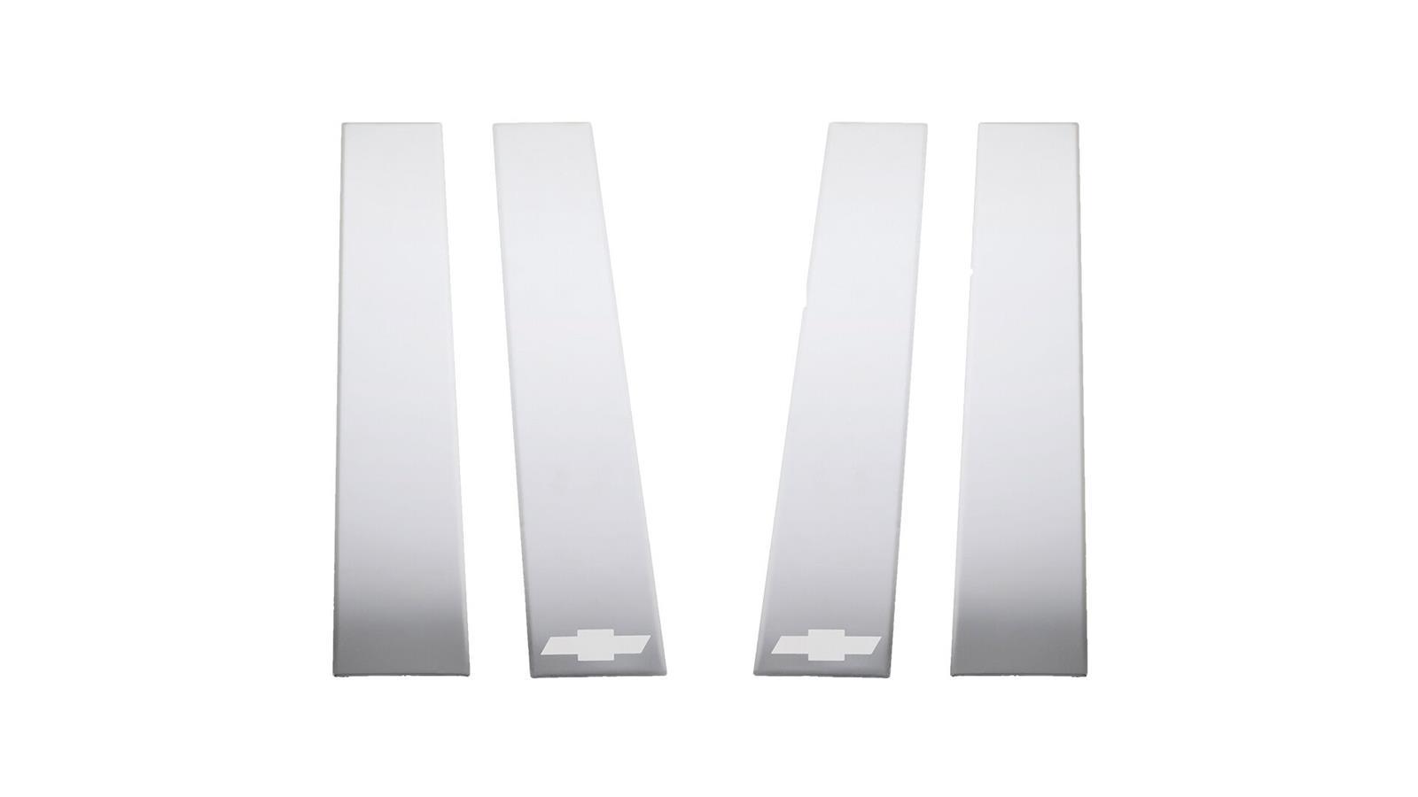 Putco 2020 GMC Sierra HD - GMC Etching - Crew Cab / Double Cab (6pcs) SS Pillar Posts
