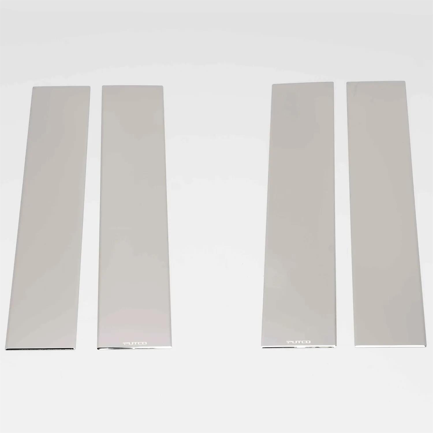 Putco - Pillar Post Trim Covers for 2022-2024 MAVERICK 402681 Stainless Steel Posts Classic, Maverick Posts W/o Key pad