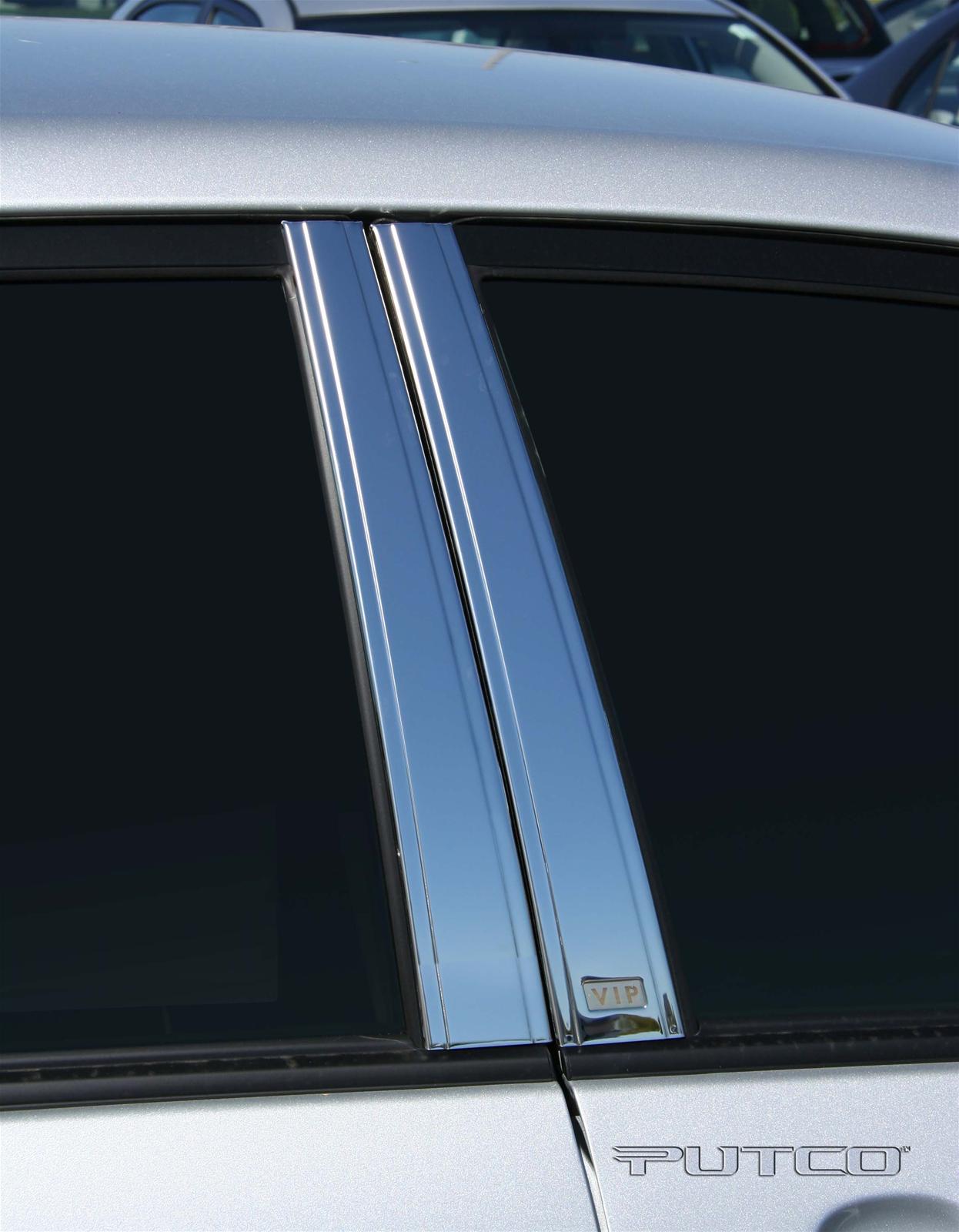 Putco 99-06 Mercedes-Benz W215 - 4pcs Stainless Steel Pillar Posts Classic