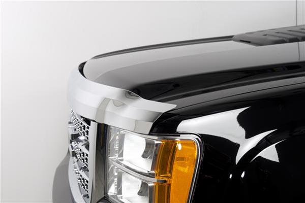 Putco 11-14 GMC Sierra - HD Element Chrome Hood Shields
