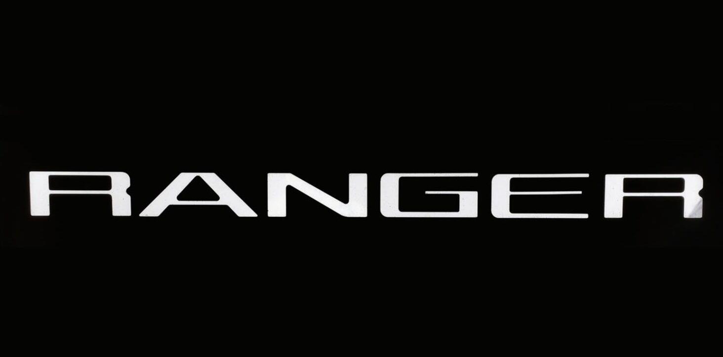 Putco 19-20 Ford Ranger - Stainless Steel Tailgate Letters RANGER
