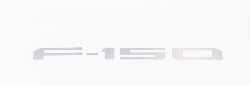 Putco 18-20 Ford F-150 (Cut Letters/Stainless Steel) Tailgate thumbnail 2