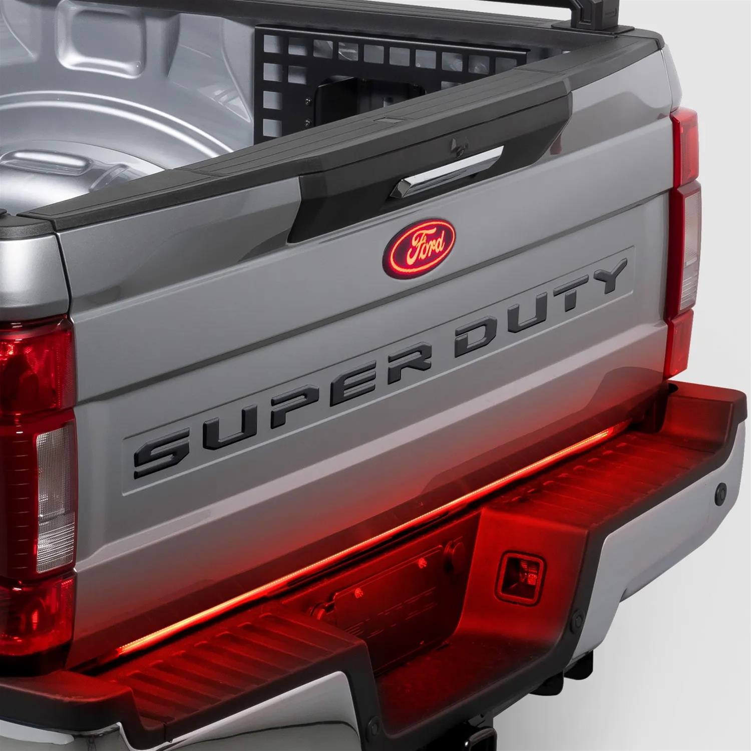 Putco 20-22 Ford Super Duty Letters Tailgate/Rear Ford Lettering Emblems (Stamped/ Black Platinum) thumbnail 3