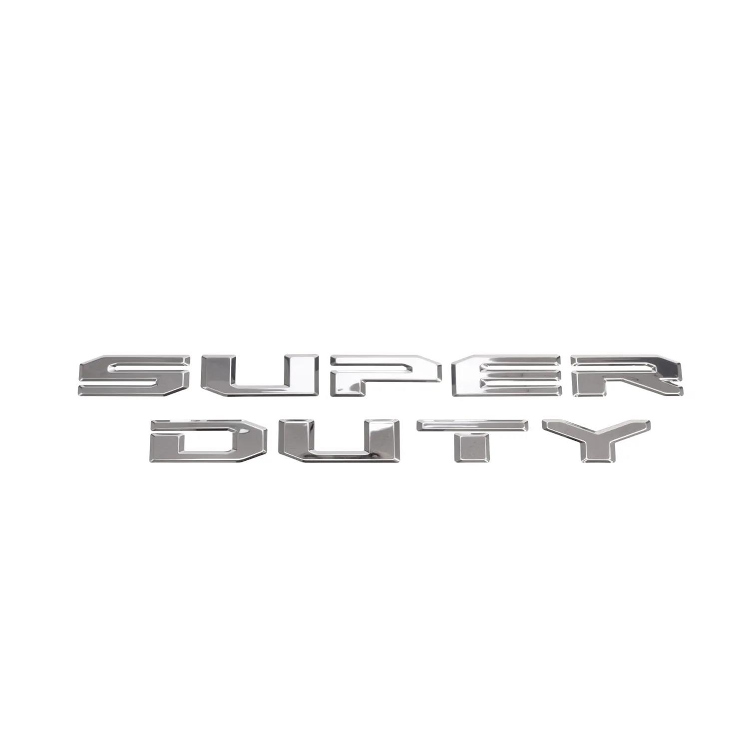 Putco 2023 Ford Super Duty Hood Lettering Ford Lettering Emblems (Stainless Steel) thumbnail 2