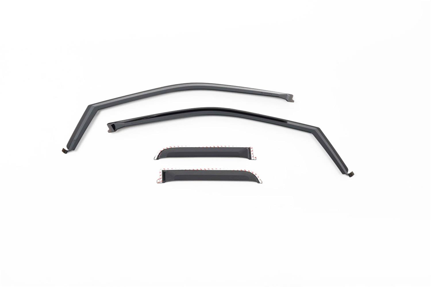 Putco 19-20 Ram 1500 - Crew Cab (Set of 2) - Excl Reg Cab Element Tinted Window Visors