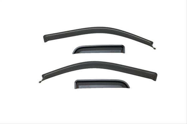 Putco 09-14 Ford F-150 Crew Cab - Tape on Application Element Tinted Window Visors thumbnail 3