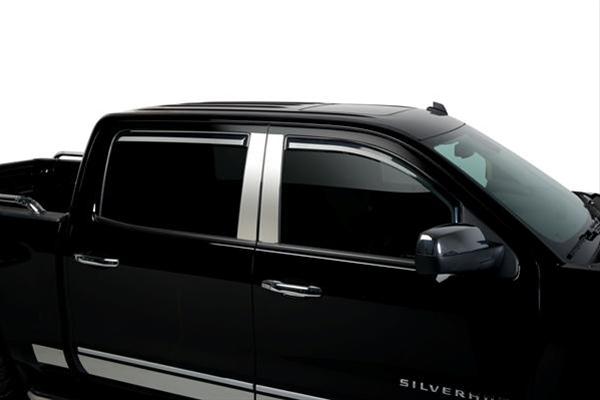 Putco 14-18 Chevy Silverado LD - 4 Door - Crew Cab Element Tinted Window Visors thumbnail 2