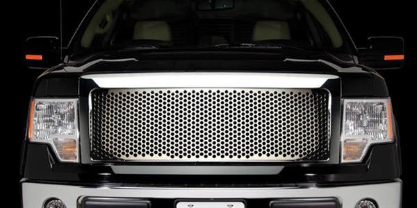 Putco 09-12 Ford F-150 (Bar Style) - Punch Grille Insert - Cut to Fit Design Designer FX Grilles thumbnail 2