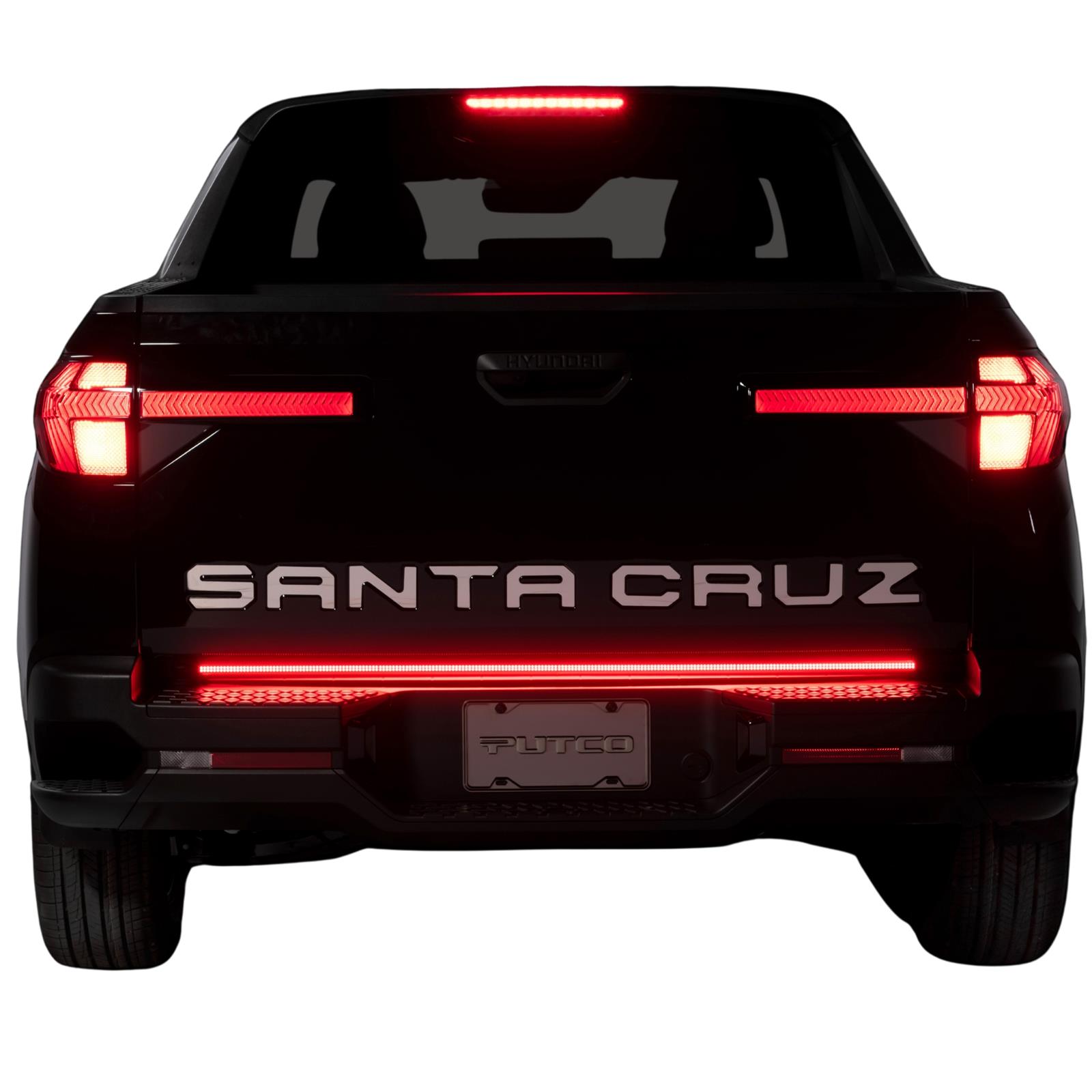 Putco 22-24 Hyundai Santa Cruz 48In Freedom Blade Direct Fit Kit Tailgate Bars