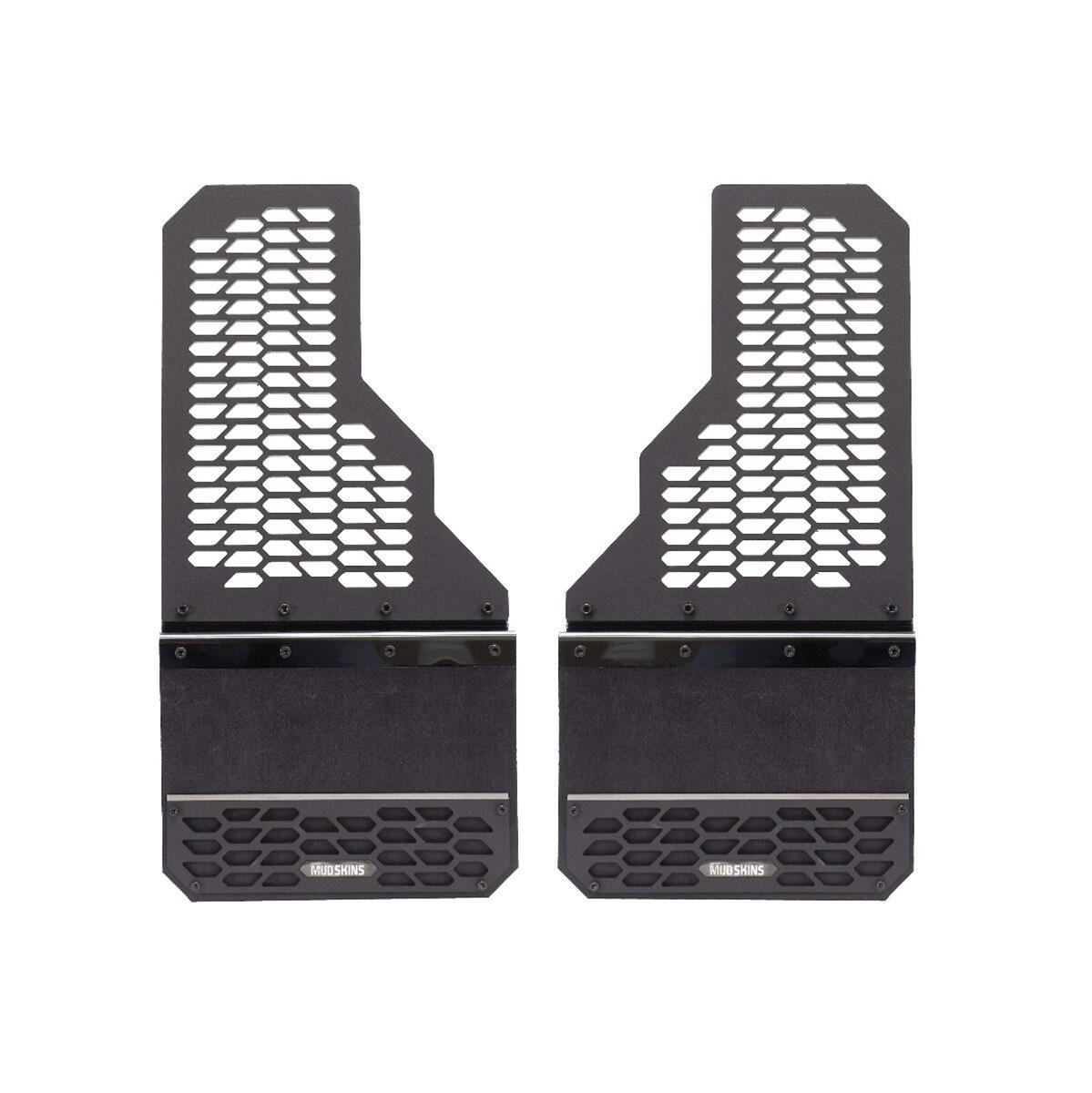 Putco 17-20 Ford SuperDuty Dually - (Fits Rear) - Set of 2 Mud Skins - HDPE w/ Hex Shield thumbnail 2