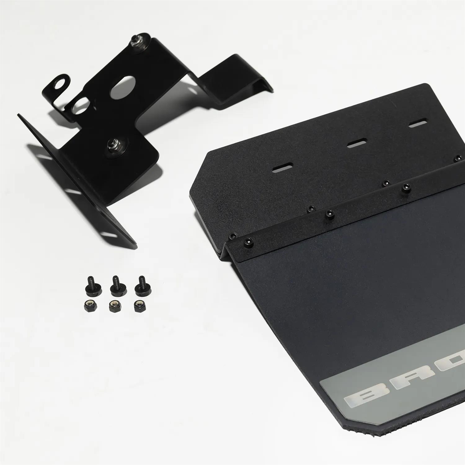 Putco - Mud Flaps for 2021-2025 BRONCO 78580FD Skins Solid Ford Licensed, Ford Bronco (Fits Front) Set of 2 thumbnail 3