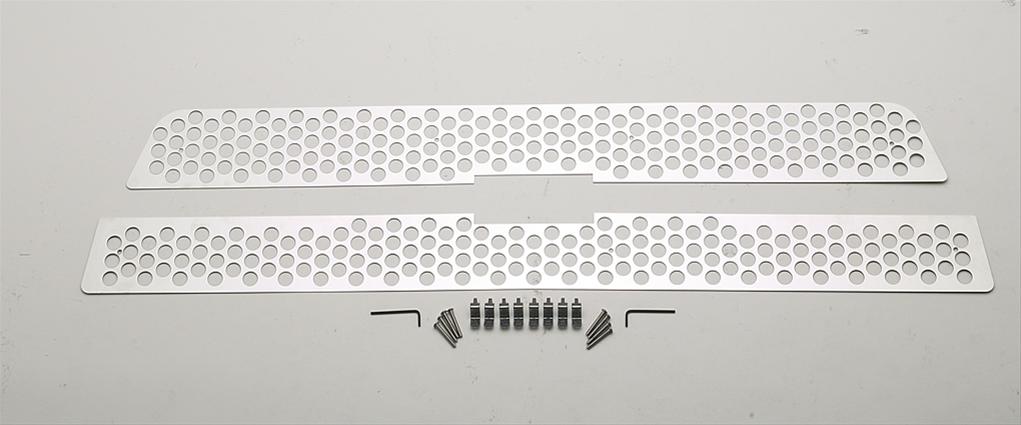 Putco 01-02 Chevrolet Silverado HD Punch Stainless Steel Grilles