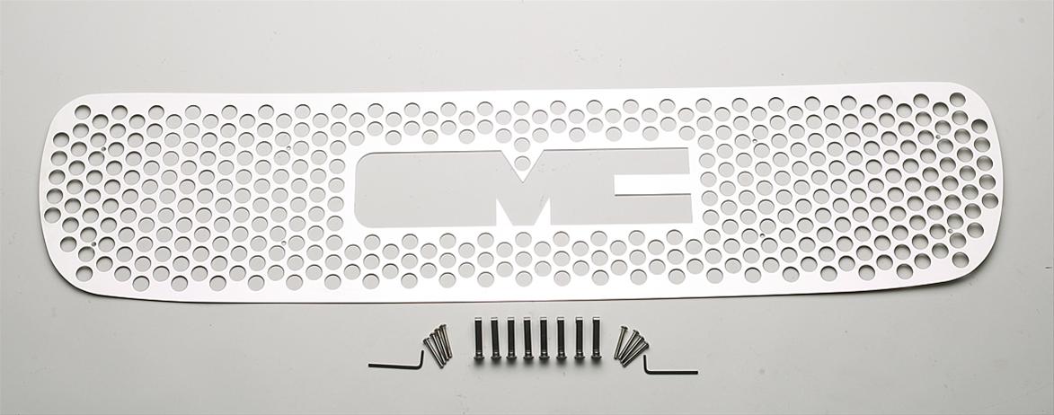 Putco 01-02 GMC Sierra HD w/ Logo CutOut Punch Stainless Steel Grilles