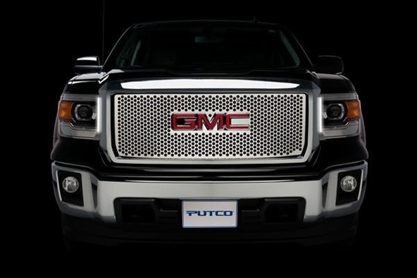 Putco 14-15 GMC Sierra LD (Does not Fit Denali Model) Punch Stainless Steel Grilles